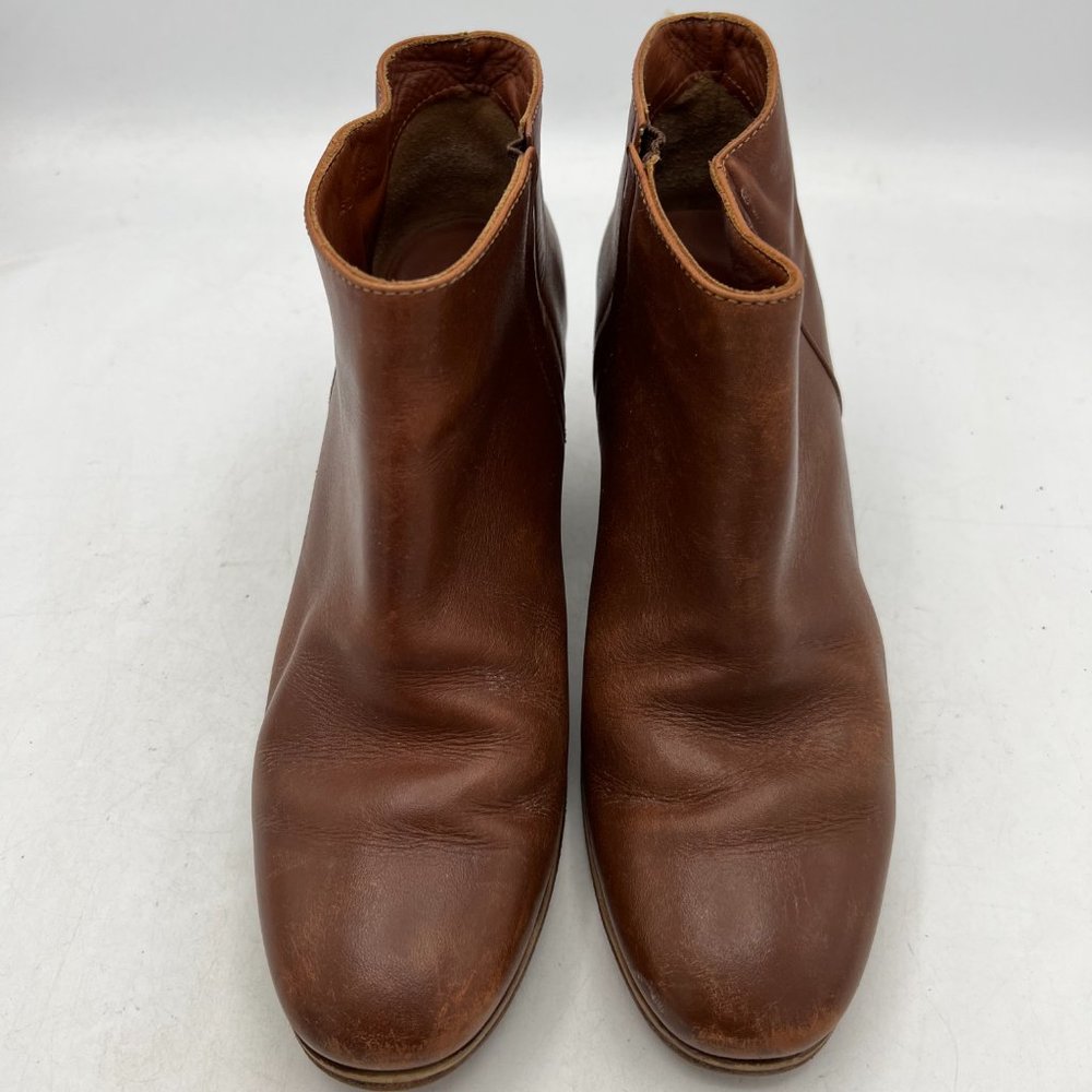 Rachel Comey Mars Zip Up Heeled Ankle Boots Brown Womens Size 7.5 - Picture 2 of 4